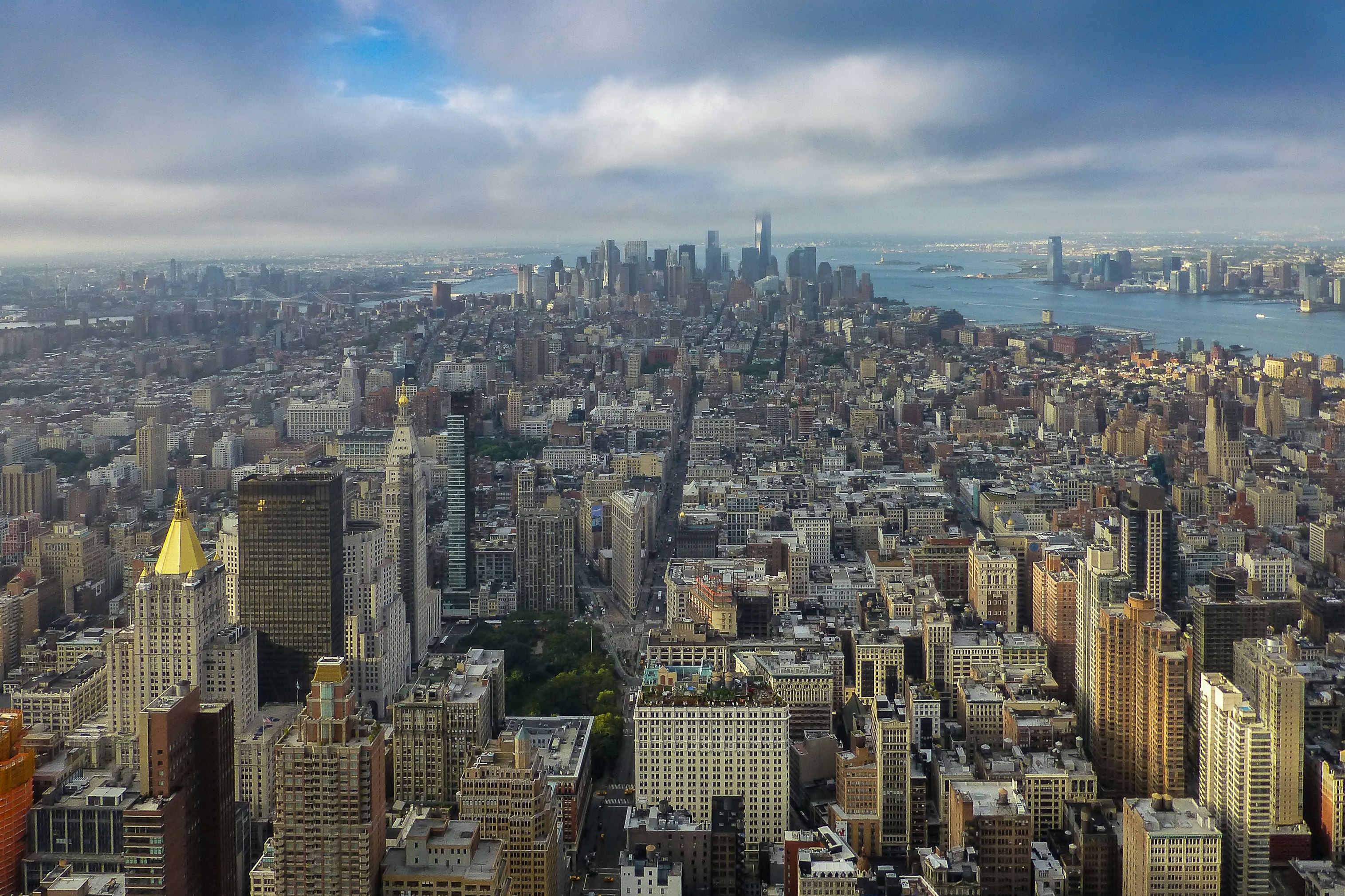 aerial view of city buildings during daytime